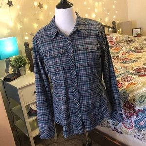 Women’s Flannel Button Down Shirt